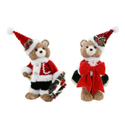 Sisal Dressed Bear 30cm Assorted