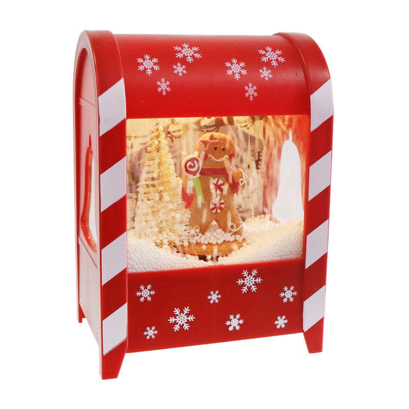 LED Musical Snowing Mini Postbox Assorted 2