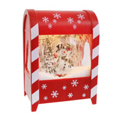 LED Musical Snowing Mini Postbox Assorted 4