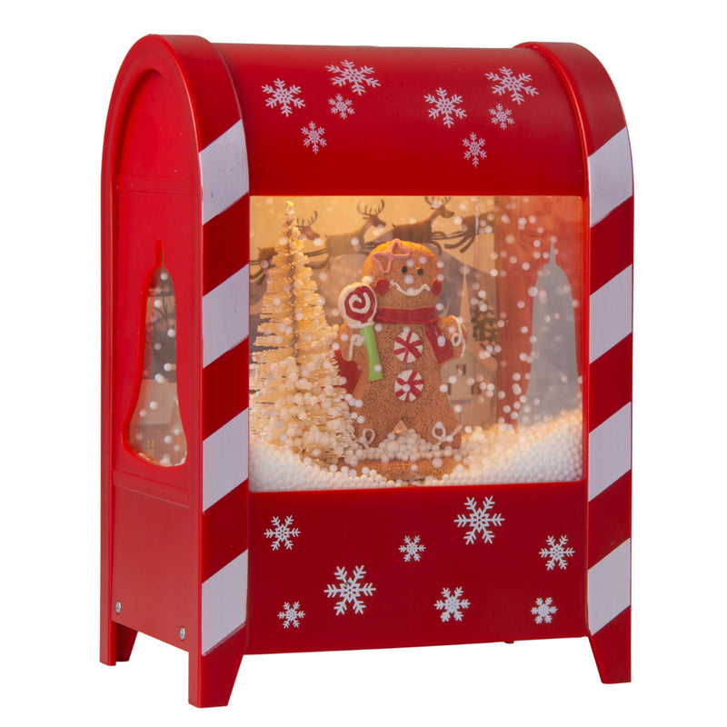 LED Musical Snowing Mini Postbox Assorted 5