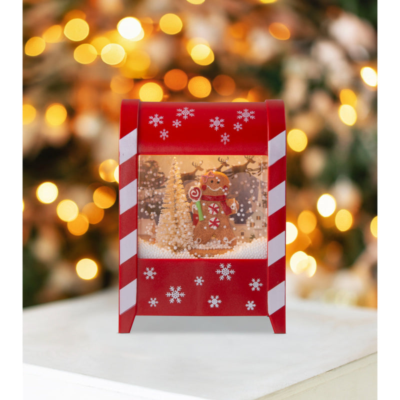 LED Musical Snowing Mini Postbox Assorted 7