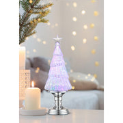 Glitter Swirl Chrome Tree Timer 26cm Assorted 5 – thumbnail