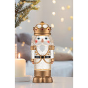 Glitter Swirl Crystal Nutcracker Timer 31cm Assorted 5