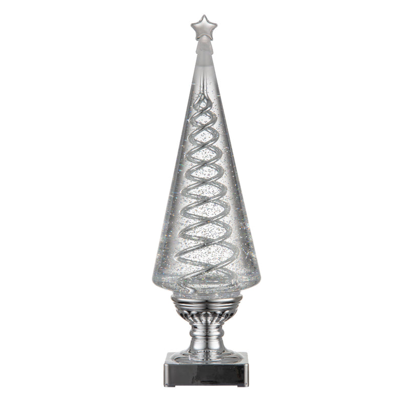 Glitter Swirl Spiral-Spin Tree USB 36cm Assorted 9