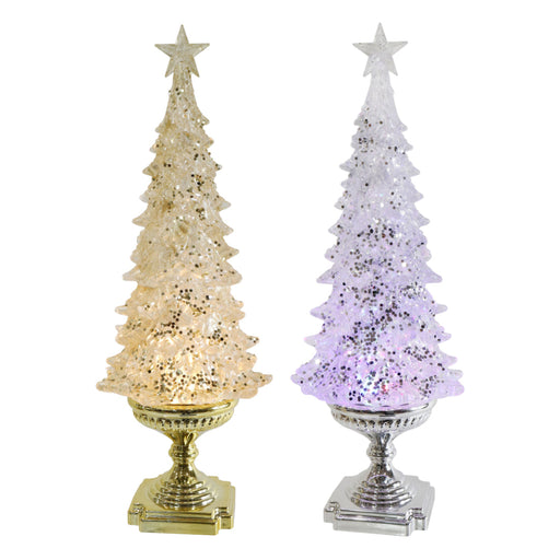 Glitter Swirl Luxury Tree USB 51cm Assorted