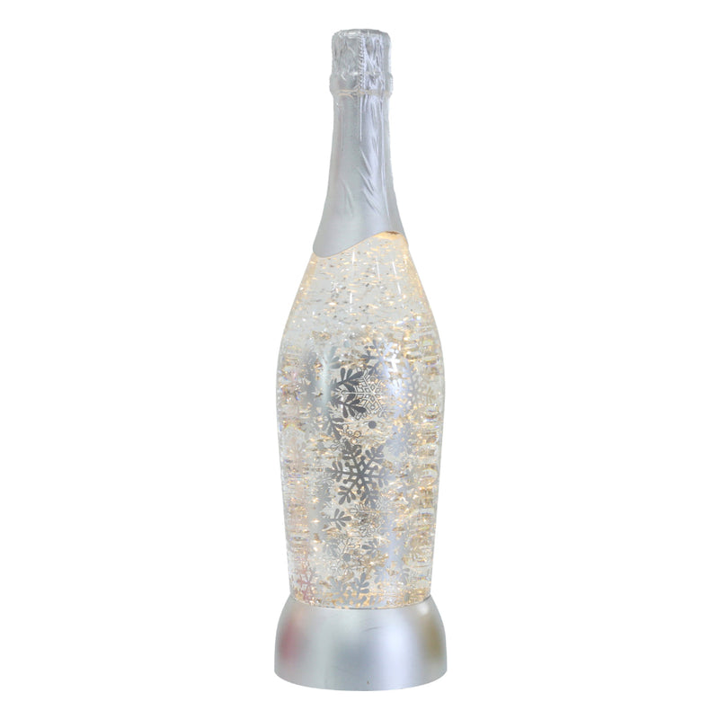 Glitter Swirl Snowflake Champagne USB 34cm Assorted 3