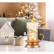 Glitter Swirl Candle Holder Nativity Timer Assorted 5 – thumbnail