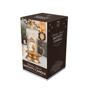 Glitter Swirl Candle Holder Nativity Timer Assorted 7 – thumbnail