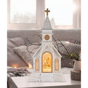 Glitter Swirl Music Nativity Church USB Assorted 6