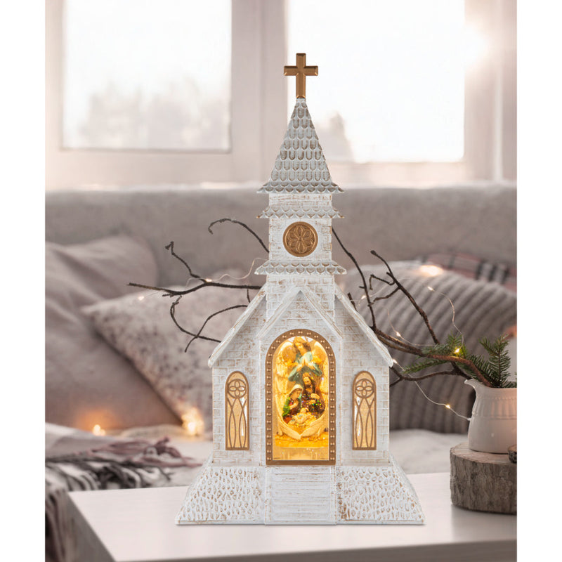 Glitter Swirl Music Nativity Church USB Assorted 7