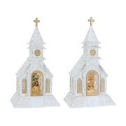 Glitter Swirl Music Nativity Church USB Assorted