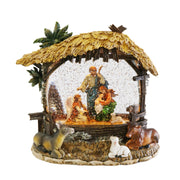 Glitter Swirl Music Nativity Manger Scene USB Assorted 2