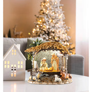 Glitter Swirl Music Nativity Manger Scene USB Assorted 4