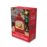 Glitter Swirl Music Lantern House USB Assorted 9