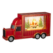 Glitter Swirl Music Christmas Truck USB 2