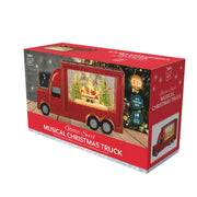 Glitter Swirl Music Christmas Truck USB