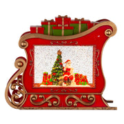 Glitter Swirl Music Christmas Sleigh USB 2