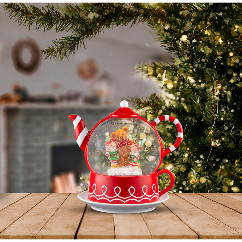 Glitter Swirl Music Tea-Party Timer Assorted 6