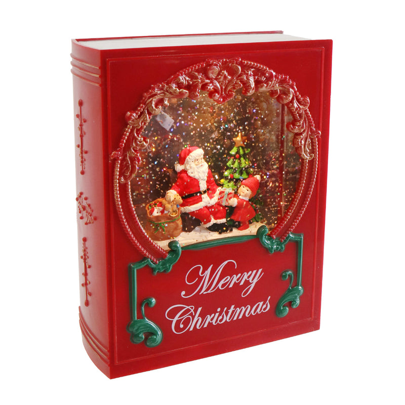 Glitter Swirl Music Christmas Book USB Assorted 3