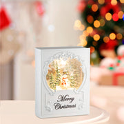 Glitter Swirl Music Christmas Book USB Assorted 5