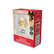 Glitter Swirl Music Christmas Book USB Assorted 6