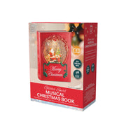 Glitter Swirl Music Christmas Book USB Assorted 7
