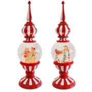 Glitter Swirl Music Candy Finial USB Assorted