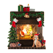 Glitter Swirl Music Mantlepiece Scene USB Assorted 2