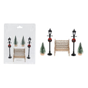 Christmas Village Street Scene 5pc Assorted 2