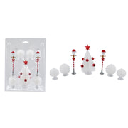 Christmas Decoration Scene 7pc Assorted 2