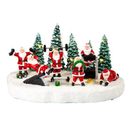 LED Santa Training Camp Scene 4