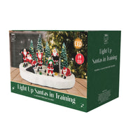 LED Santa Training Camp Scene