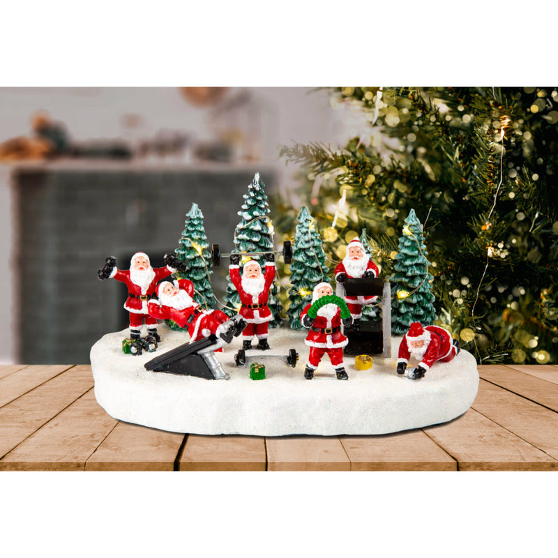 LED Santa Training Camp Scene 5