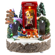 LED Musical Phonebooth Scene USB Assorted 2