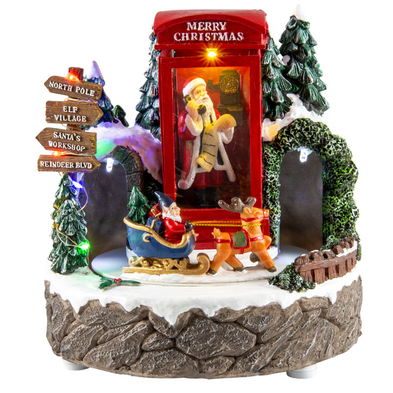 LED Musical Phonebooth Scene USB Assorted 2