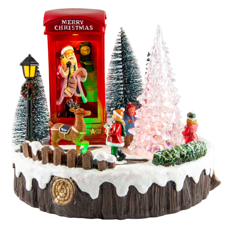 LED Musical Phonebooth Scene USB Assorted 4