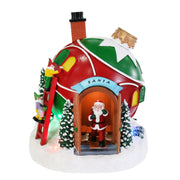 LED Musical Bauble House Open/Close USB Assorted 3