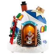 LED Musical Bauble House Open/Close USB Assorted 7