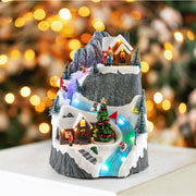 LED Musical Ski Mountain USB 3