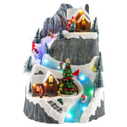 LED Musical Ski Mountain USB
