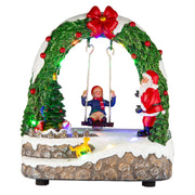 LED Musical Child On Swing Animated USB Assorted 2