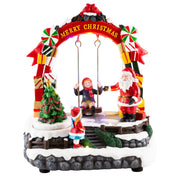 LED Musical Child On Swing Animated USB Assorted 4