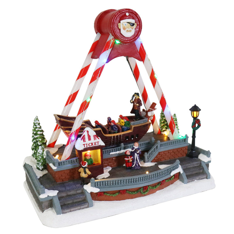 LED Fun Fair Musical Pirateship USB