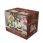 LED Musical Gingerbread Scene USB Assorted 7