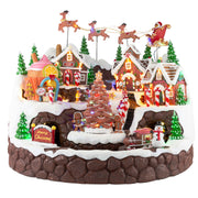 LED Musical Gingerbread Village Deluxe 2