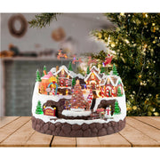 LED Musical Gingerbread Village Deluxe 3