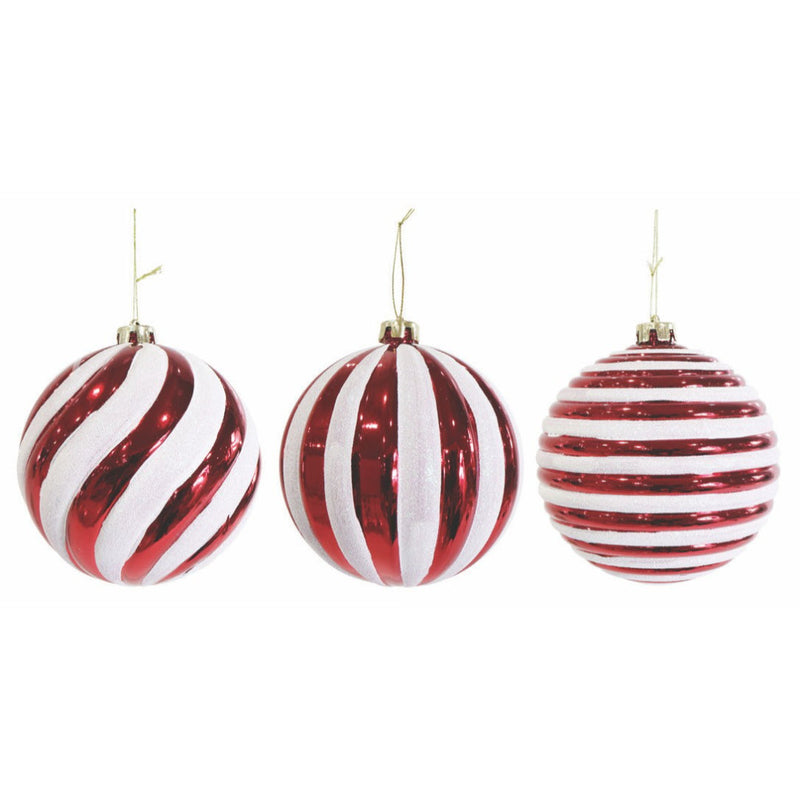 Bauble Candycane 15cm Assorted