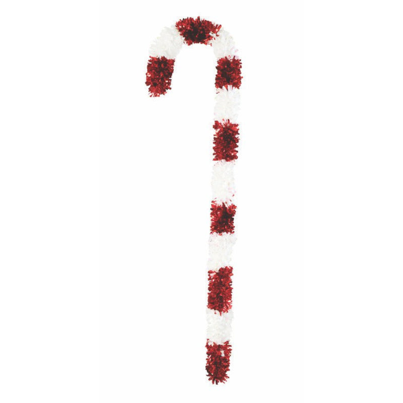 Tinsel Candycane 120cm