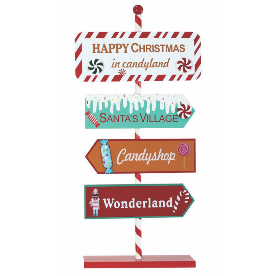 Candy Kland Sign Candyland Table Sign 61cm - Roni's — Ronis