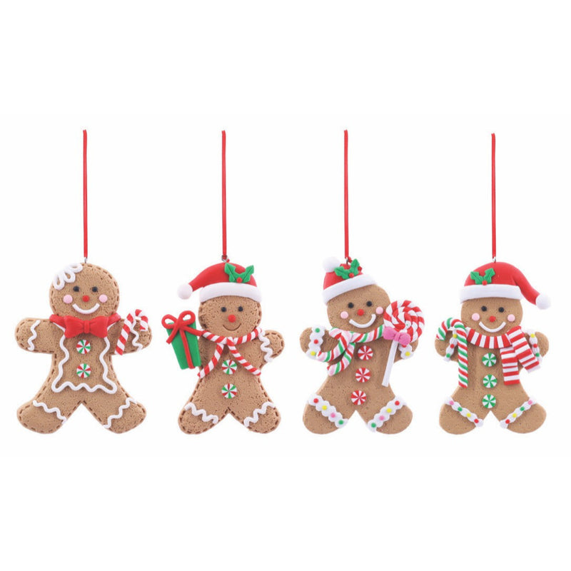 Hanging Candyland Gingerbread 12.5cm Assorted